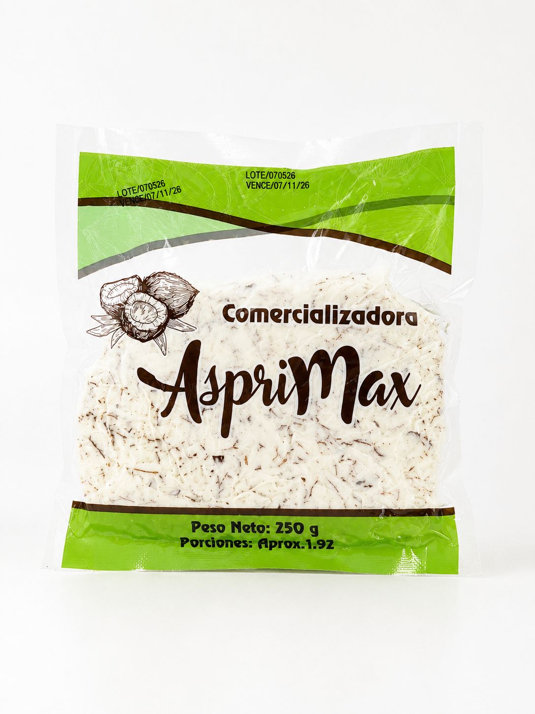 Pulpa de Coco 250g – Asprimax Medellín